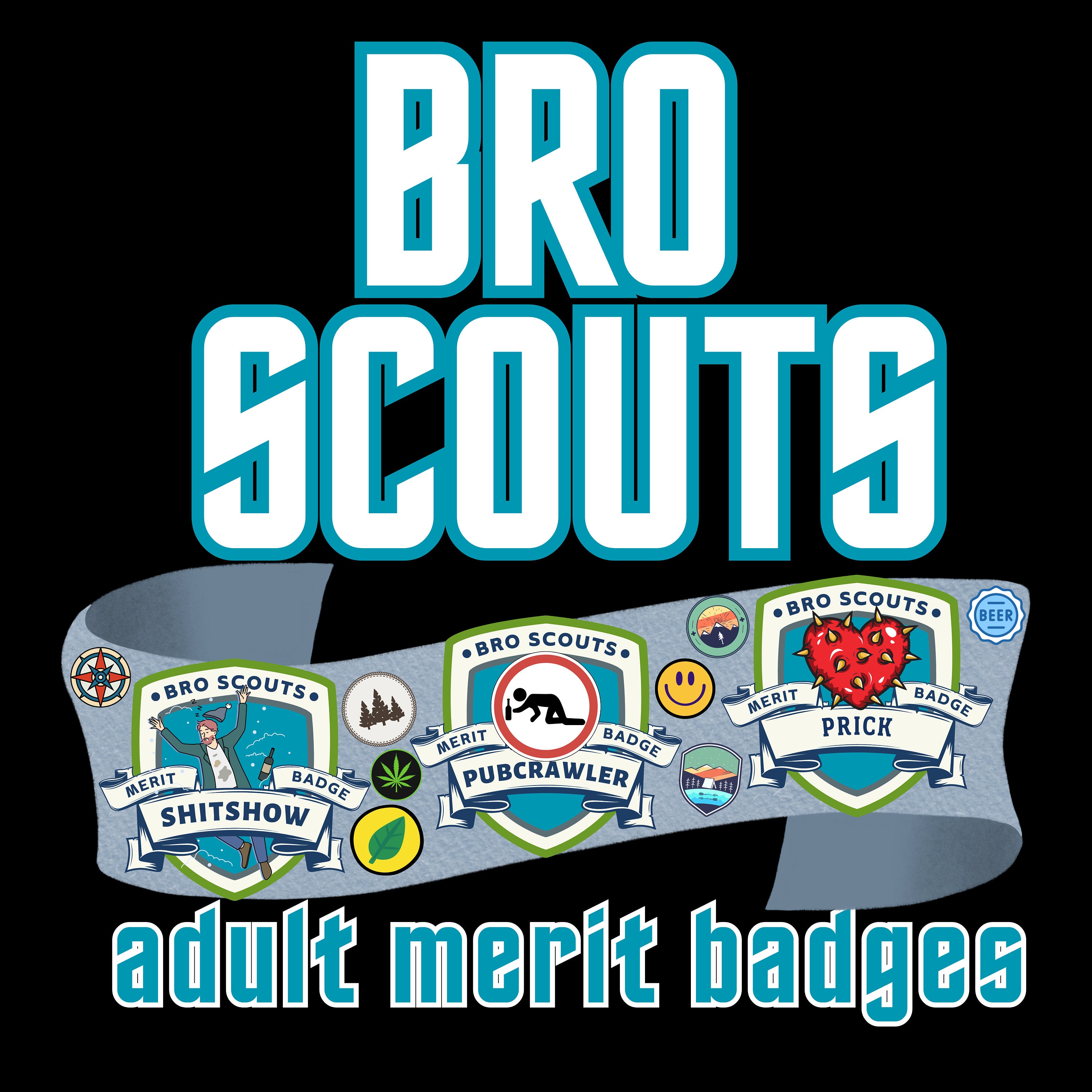 Merit & Demerit Adult BADGES PATCHES for Home Riders High 