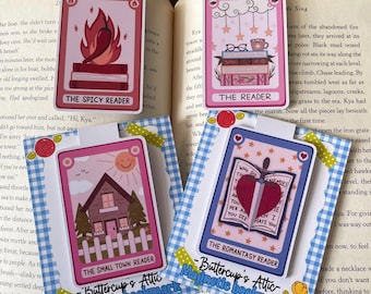 Romance Tarot Card Inspired Magnetic Bookmarks-4 Styles- Romance Readers-Gifts for readers- Small gifts