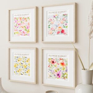 Wildflower Poster, Wildflower Print, Wildflower Printable Art, Floral Wall Art Digital Download, Nostalgia Wildflower Download, Boho Print