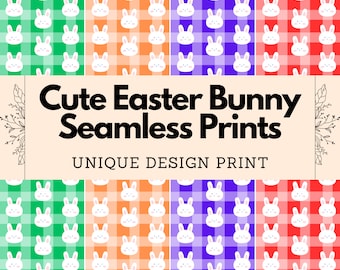 Easter bunnies, digital papers, Pastel Bunny, Children, Scrapbook, Pattern, Background, Printable, Graphic, Repeating Pattern, Seamless,