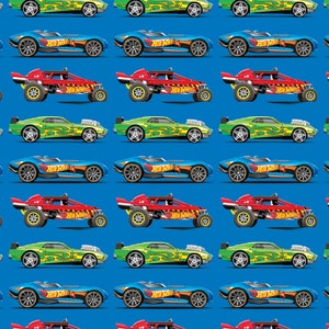 Race Car Digital Paper, Hot Wheels, Scrapbook Paper, Seamless Pattern, digital download, Car clipart, Boys Craft