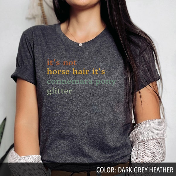 Connemara Pony Horse Shirt Glitter Connemara Pony Mom Connemara Pony Lover Connemara Pony Shirts Connemara Pony Gift