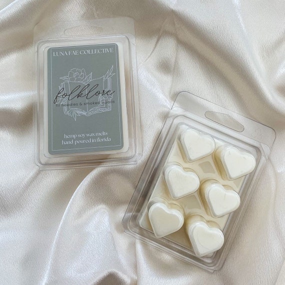 Wax Melts 2.5 Oz Fir Needles & Smoked Woods Scent Fall Scent Wax Cubes Hemp Soy  Wax Melt Scented Wax Cubes Strong Scented Gift 