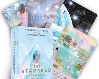 THE STARSEED ORACLE, Oracle Cards and Guide Book, Guidance, Intuition, Tarot, Connect With Cosmic Origins, Rebecca Campbell