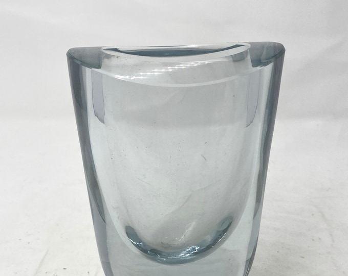Crystal Art Glass Vase by Strombergshyttan