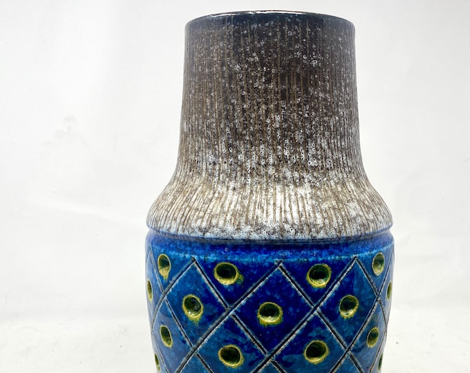 Exquisite Mid-Century Modern Vase, by OCA Kronach & Bitossi circa 1963