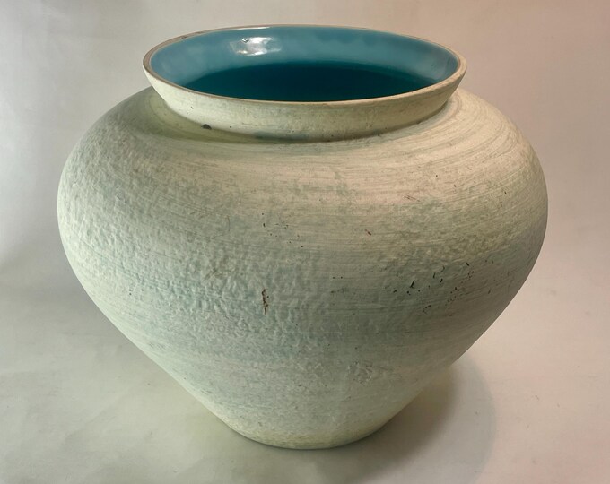 1986 Haeger #4328t Art Pottery Jar Vase