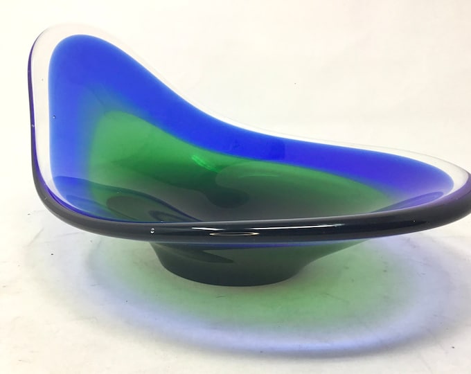Asymmetrical Bowl by Per Lutken for Holmegaard