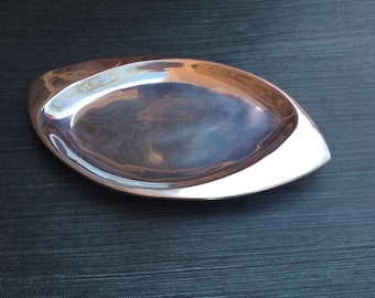 MCM Polished Aluminum Alloy Tray #691 by Nambe, circa 1999