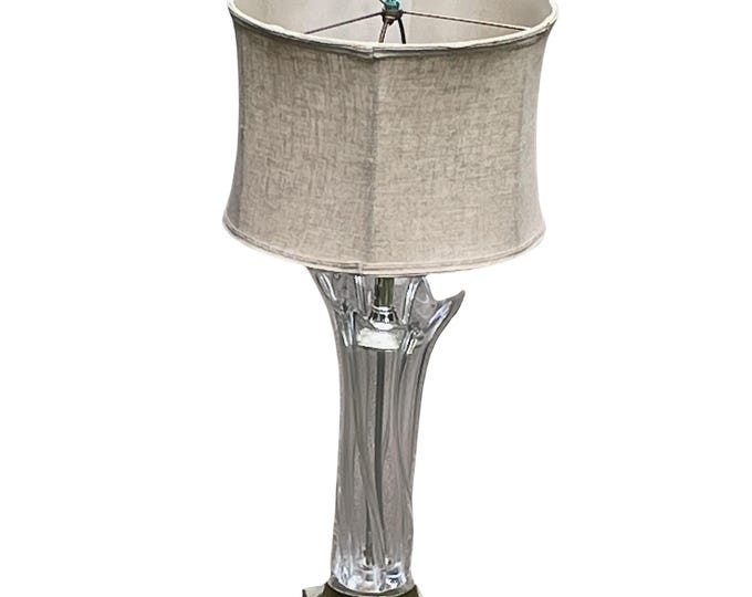 Exquisite Art Vannes "Splash" Crystal Lamp | Rare Mid-Century Modern French Sculpture