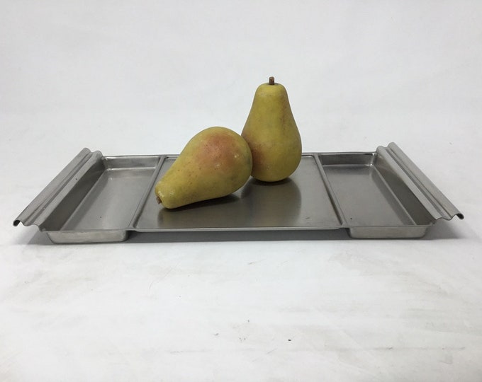 Vintage, Lenox Tuscany Classics, 3 Compartment Serving Platter, in  Stainless Steel
