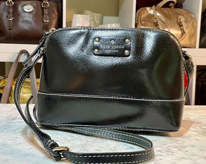 Vintage Kate Spade Leather Crossbody, Hanna Wellesley by