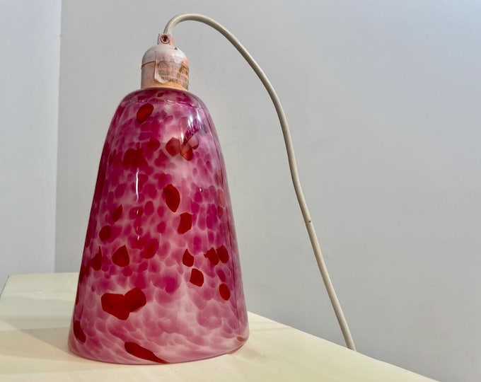 Exceptional Vintage Murano Handblown Glass Pendant Light