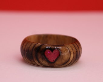 Magical Wooden Ring with Epoxy