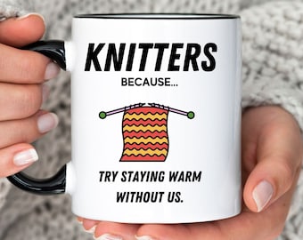 Knitters mug, Knitters, knitting mug, knitting essentials, yarn lover, knitting gift, crafty mugs, gifts for knitters, yarn love