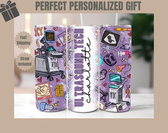 Ultrasound Tech Tumbler: Radiology Student Gift