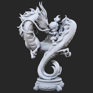 Spirited Away Studio Ghibli Paintable Figure