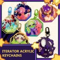 Rain World Iterator Acrylic Keychains product logo