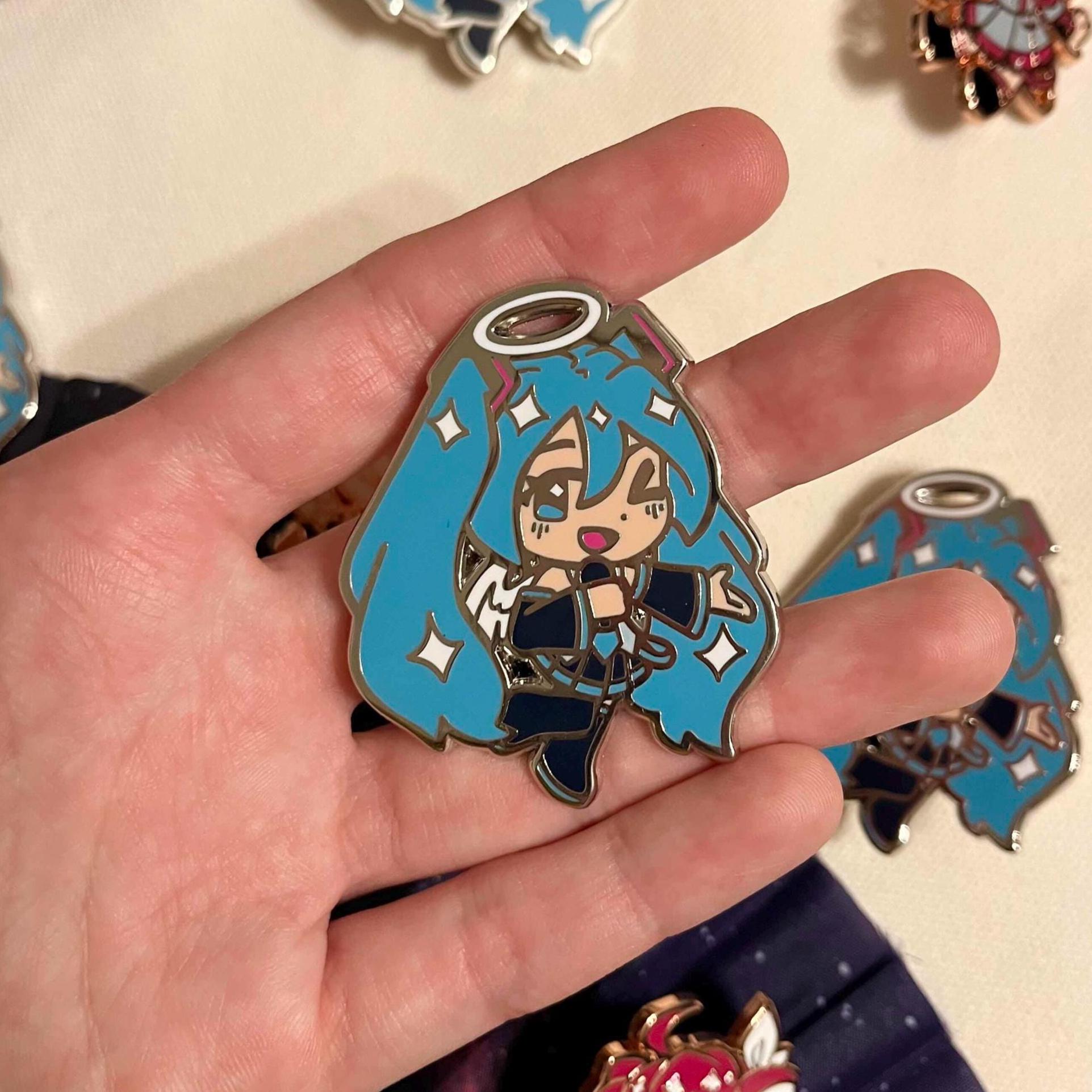 Hatsune Miku Kasane Teto Vocaloid 2inch Enamel Pin Badge - Etsy