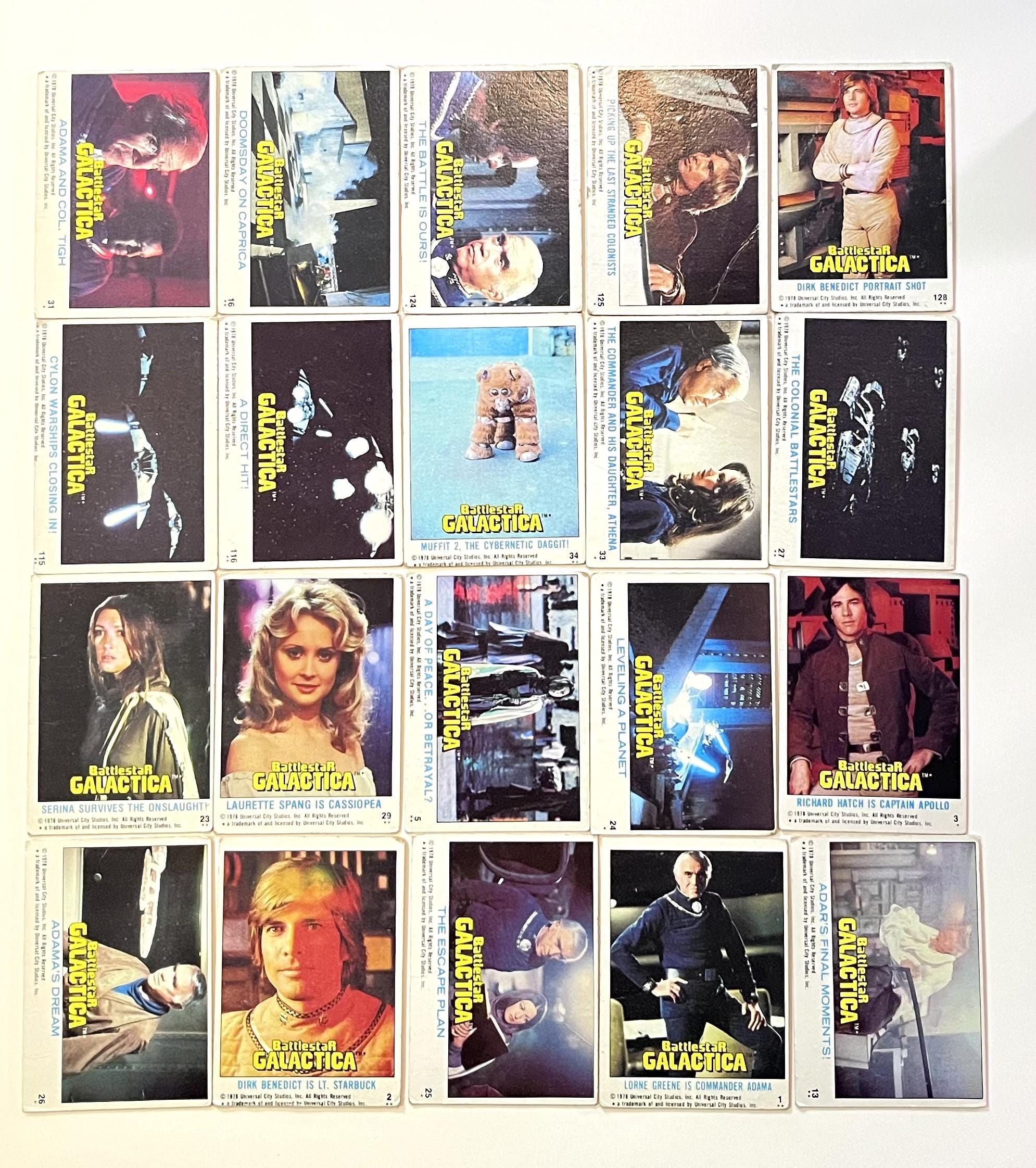 1978 Battlestar Galactica Trading Cards - Etsy