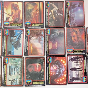 1978 Contatos Imediatos do Terceiro Grau - Cartas Colecionáveis