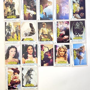 Battlestar Galactica Trading Cards - Etsy