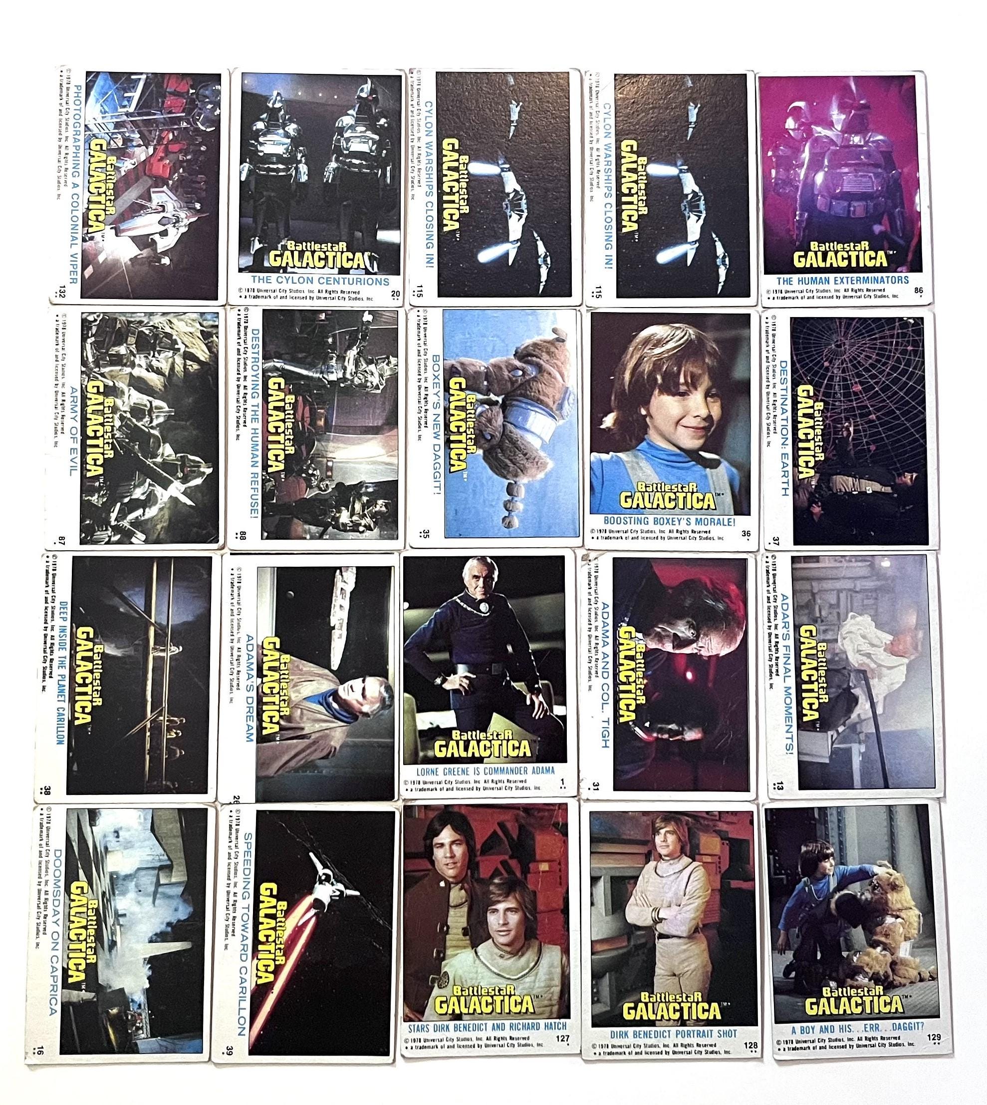 Battlestar Galactica Trading Cards - Etsy