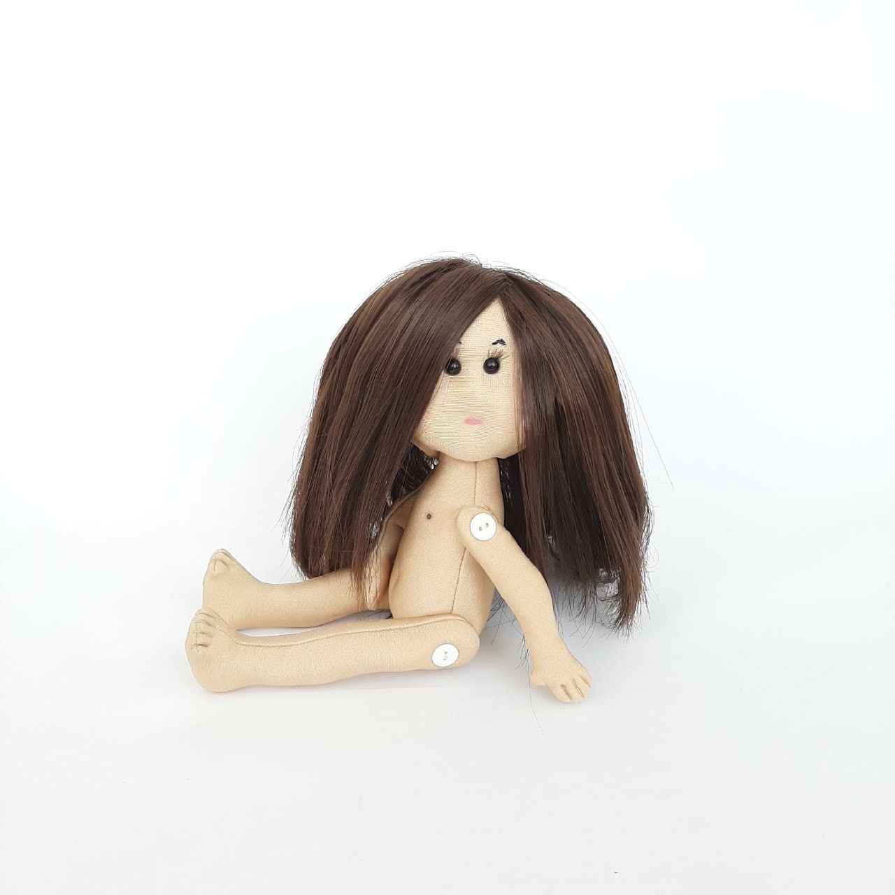 Chubby Cheeks Doll Video Tutorial, Doll Making, Rag Doll Pattern ...