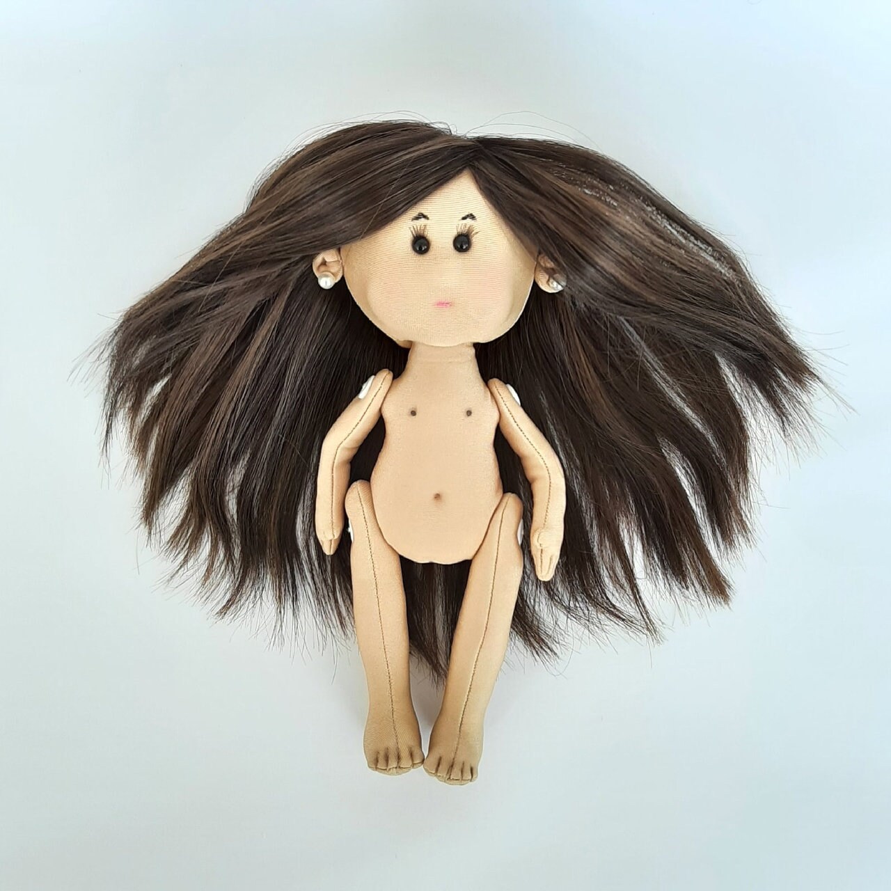 Chubby Cheeks Doll Video Tutorial, Doll Making, Rag Doll Pattern ...