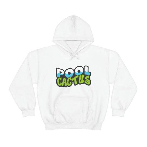 Cartoon Cactus Pattern Print Women Men Pullover Hoodie