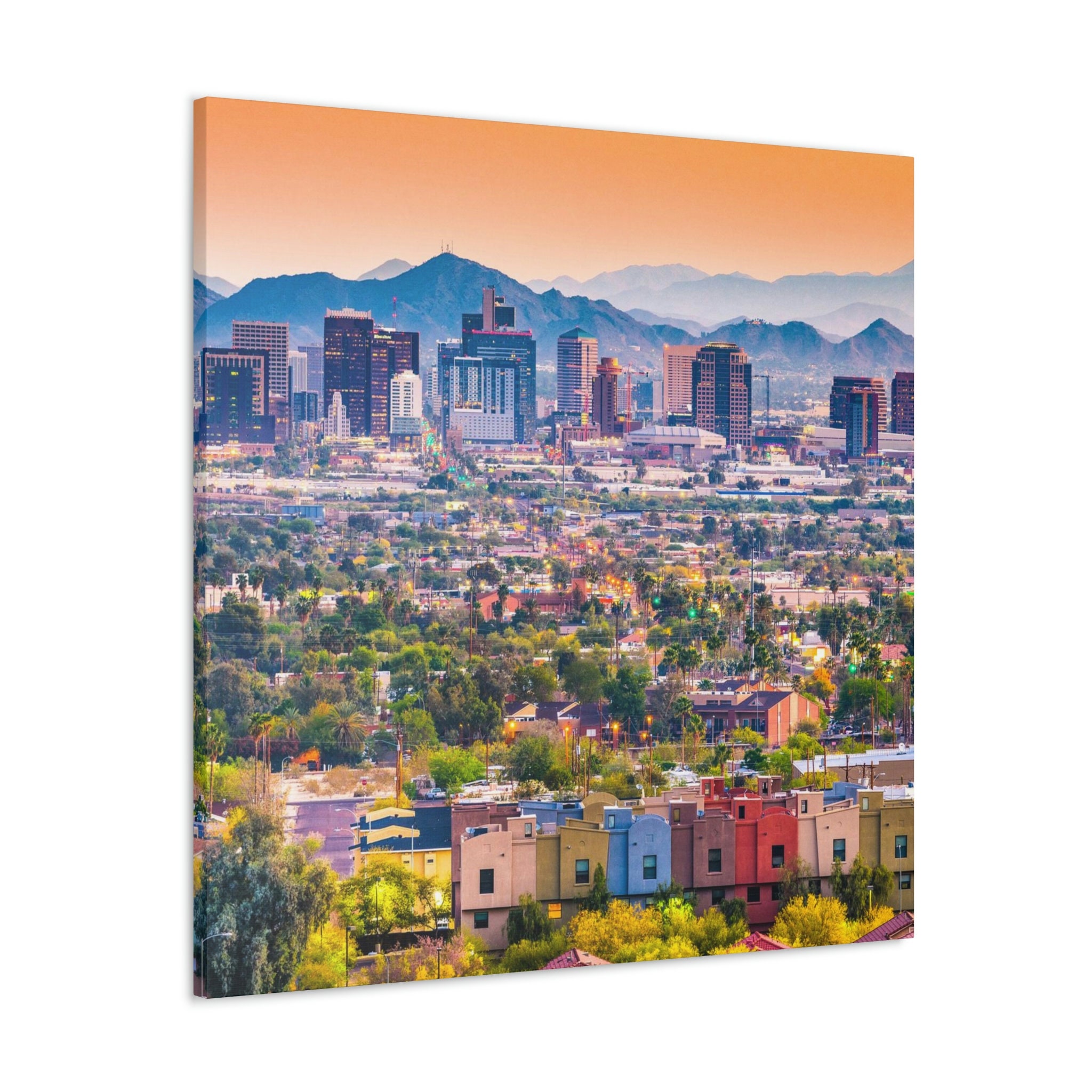 Downtown Phoenix, Arizona Canvas Gallery Wraps Art Work Home Decor 3ft ...