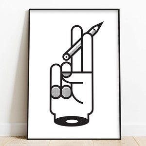 Handgemachtes Poster