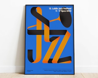 13. jazz lublin festiwal poster