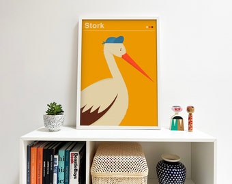 stork poster