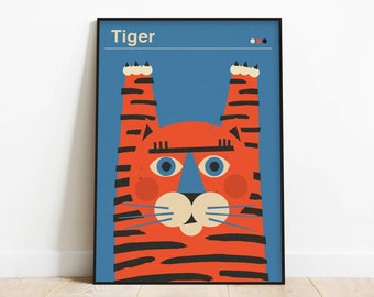 tiger poster