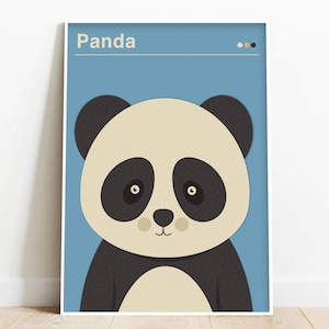 cartel de panda