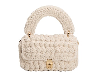 Avery Chenille Crossbody Bag