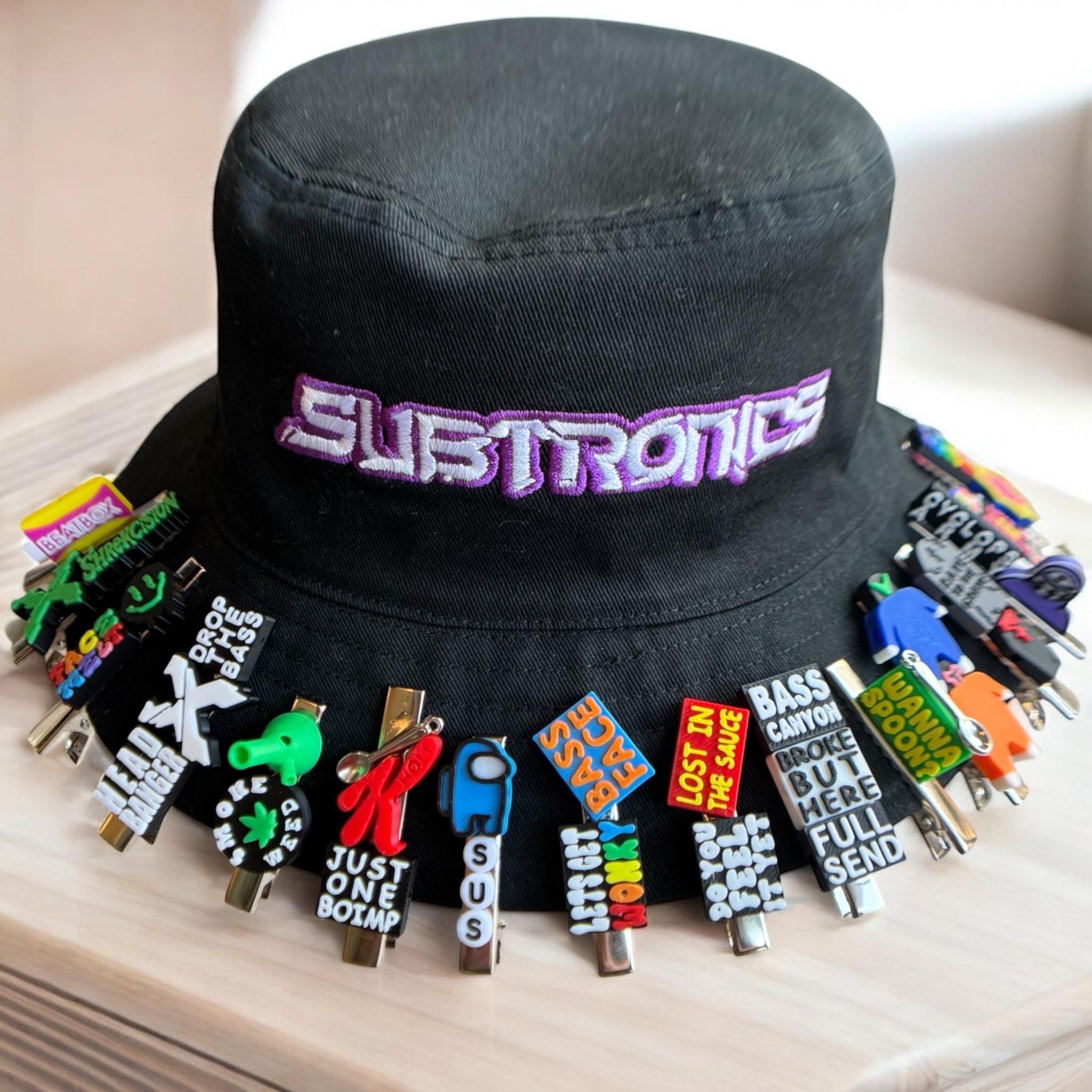 Rave Hat Clips