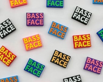 Bass Face Kandi Beads | Rave Friendship Bracelet Charms