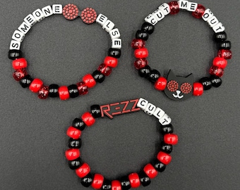 Rave Kandi Bracelet Set | 3D Printed Custom Beads