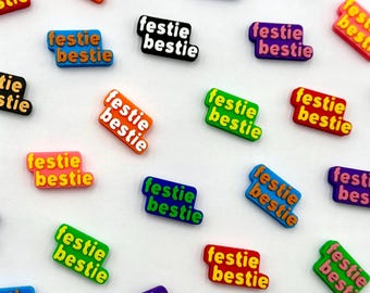 Festie Bestie Kandi Beads | Rave Friendship Bracelet Charms
