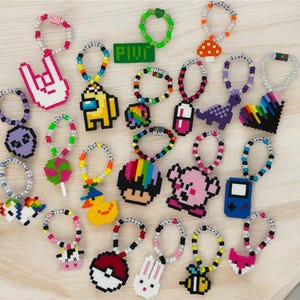 Kandi Perlers | Perler Bracelets | Singles or Sets of Kandi Perlers | Choose Between Sets of 3, 5, 10, 15, and 20