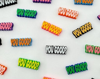 You Good? Kandi Beads | Rave Friendship Bracelet Charms