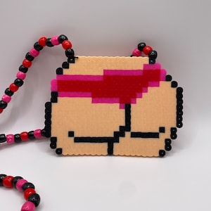 Rave Booty Perler Necklace