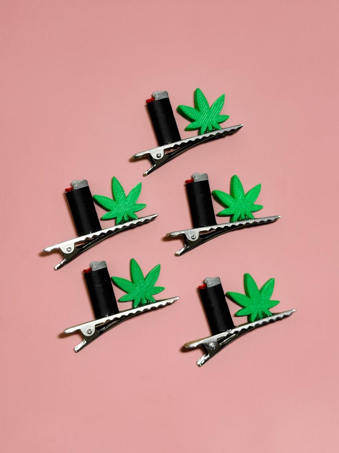 Sprout Pin Rave Set of 5 420 Festival Clips/sprouts | Trinkets for Music Festivals ...