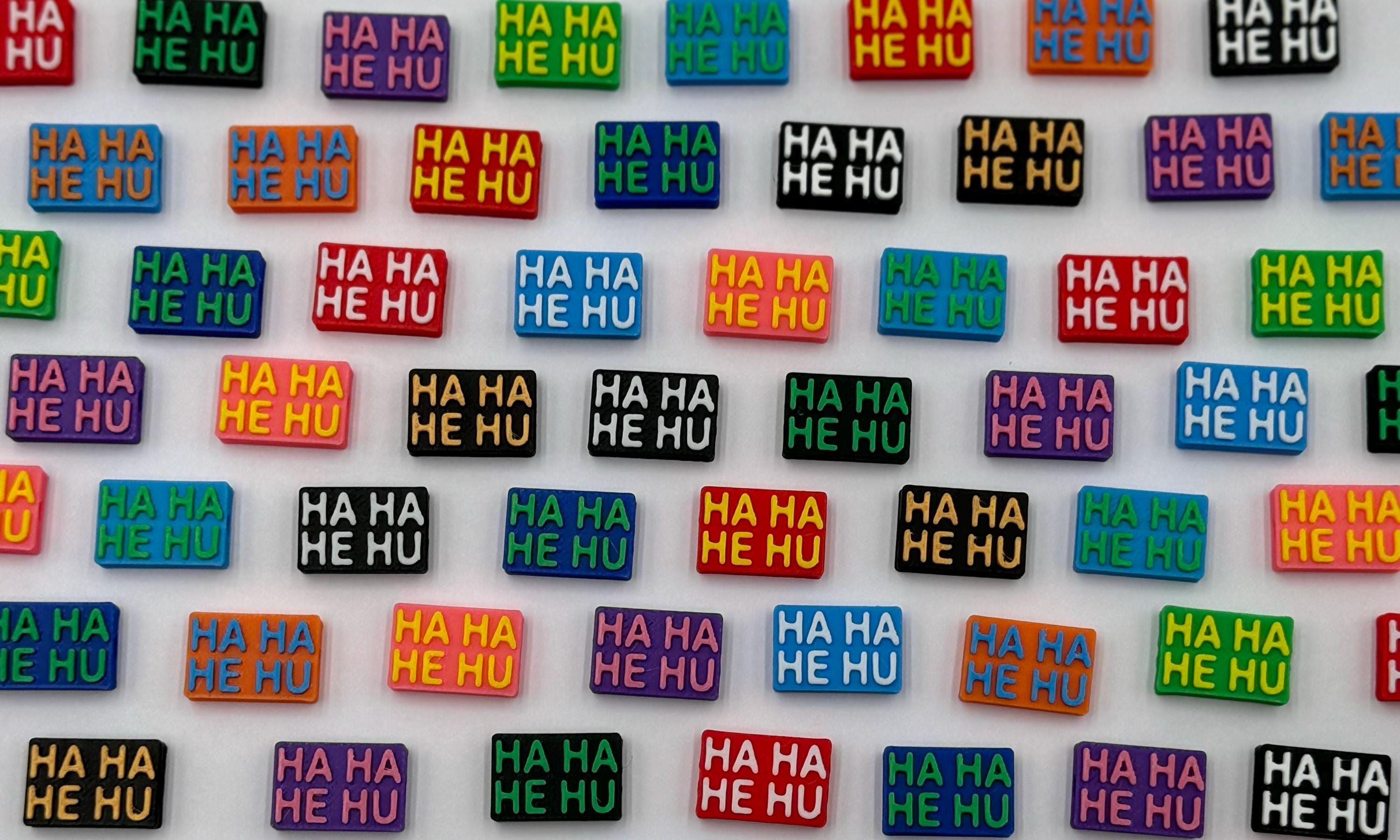 Ha Ha He Hu Kandi Beads | Rave Friendship Bracelet Charms - Etsy