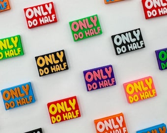 Only Do Half Kandi Beads | Rave Bracelet Charms
