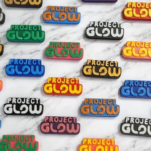 Project Glow Inspo Beads | Focal Beads / Charms for Raves, Friendship Bracelets, EDM Festivals. Packs of 3, 5, 10, 20 & 35  Beads