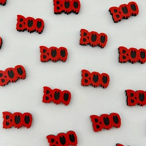 Halloween BOO Beads | Focal Beads / Charms for Raves, Friendship Bracelets, EDM Festivals. Packs of 3, 5, 10, 20 & 35 Beads