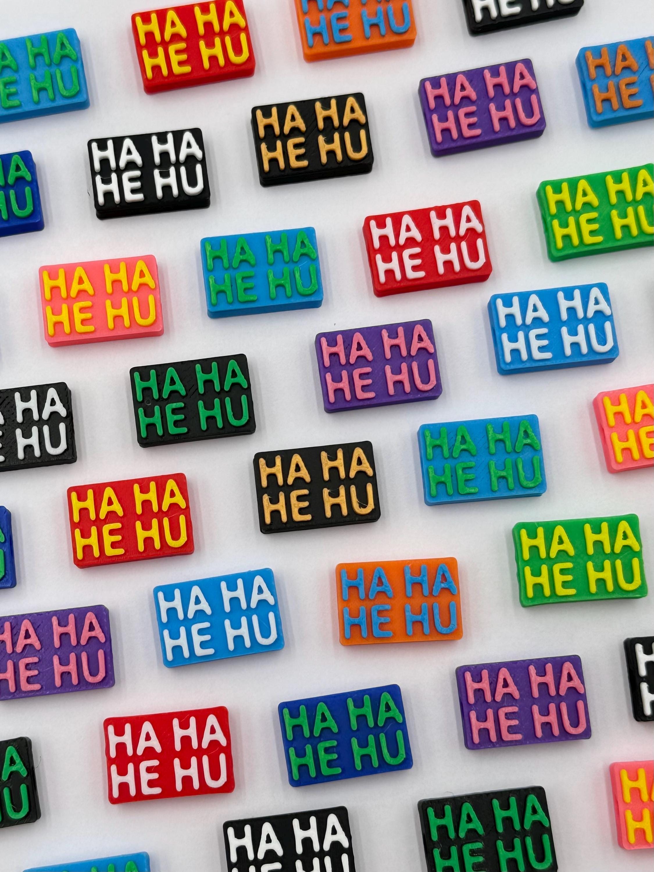 Ha Ha He Hu Kandi Beads | Rave Friendship Bracelet Charms - Etsy